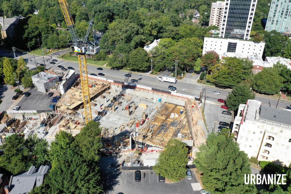 Buckhead building promising 'new brand standard' begins ascent
